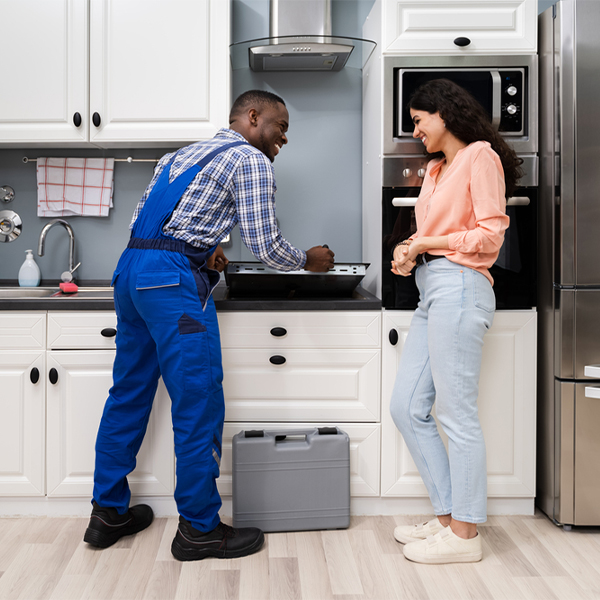 what kind of warranty do you offer on your cooktop repair services in Ogden NC